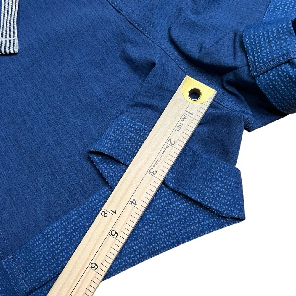 ZYIA Blue Drawstring Athletic Shorts - Picture 4 of 8